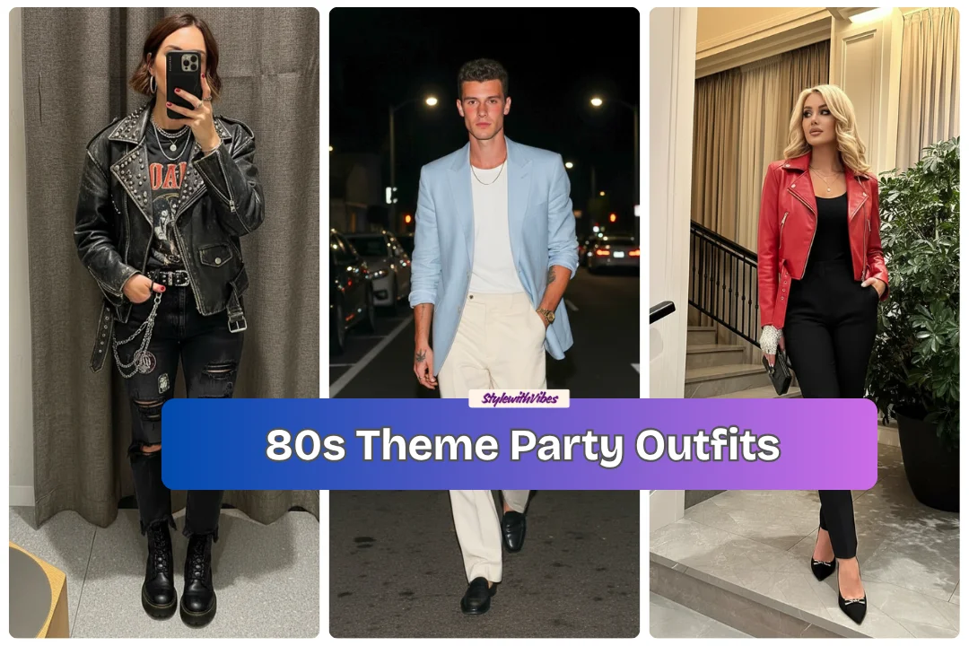 80s Theme Party Outfits Ideas