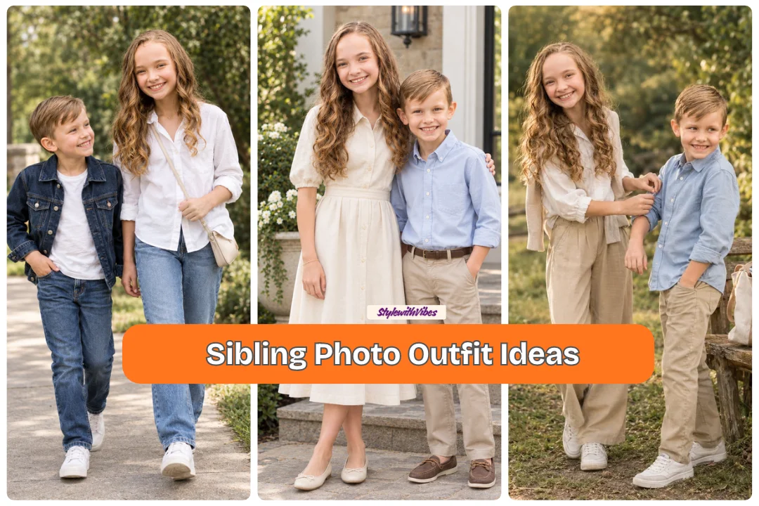 Sibling Photo Outfit Ideas