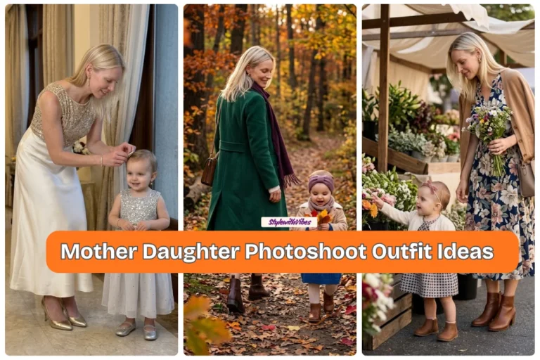 Mother Daughter Photoshoot Outfit Ideas